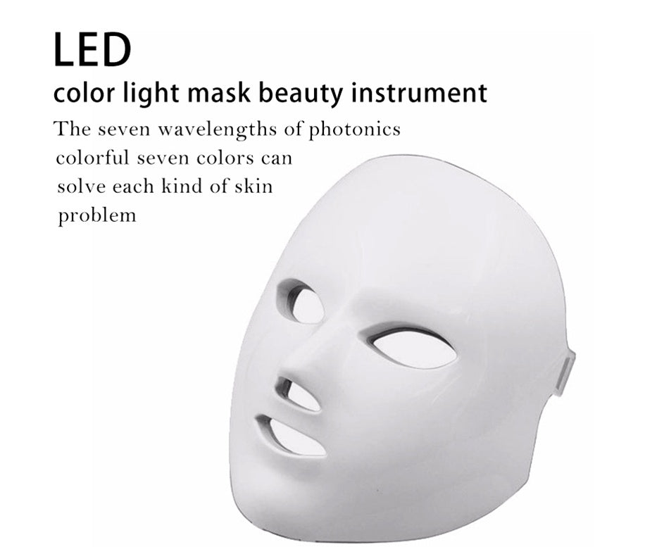 Red Light Facial Therapy Mask | Best 7 Color LED Mask